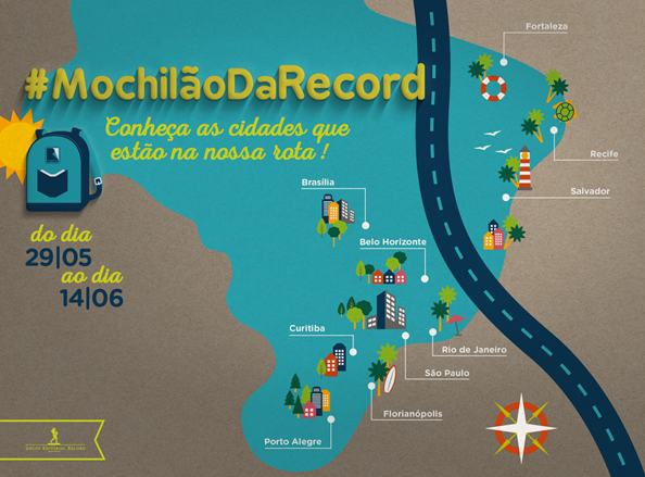 #MochilãoDaRecord