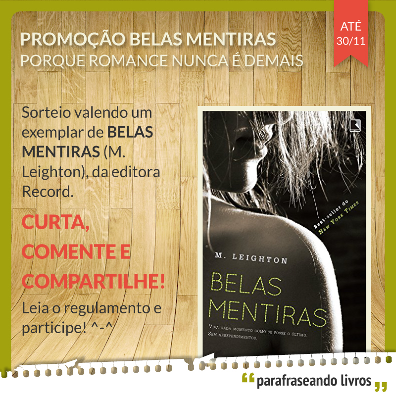 Promoção Belas Mentiras