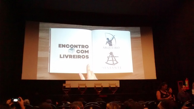 Encontro com livreiros (e blogueiros) da Arqueiro e Sextante 2016/1