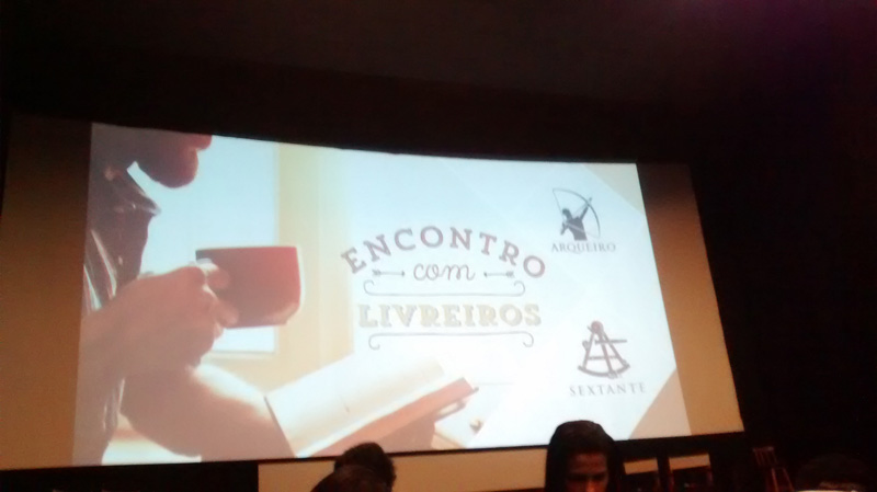 Encontro com livreiros (e blogueiros) da Arqueiro e Sextante 2016/2