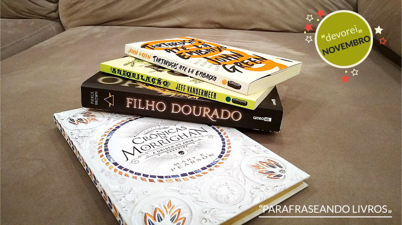 Devorei em: novembro!