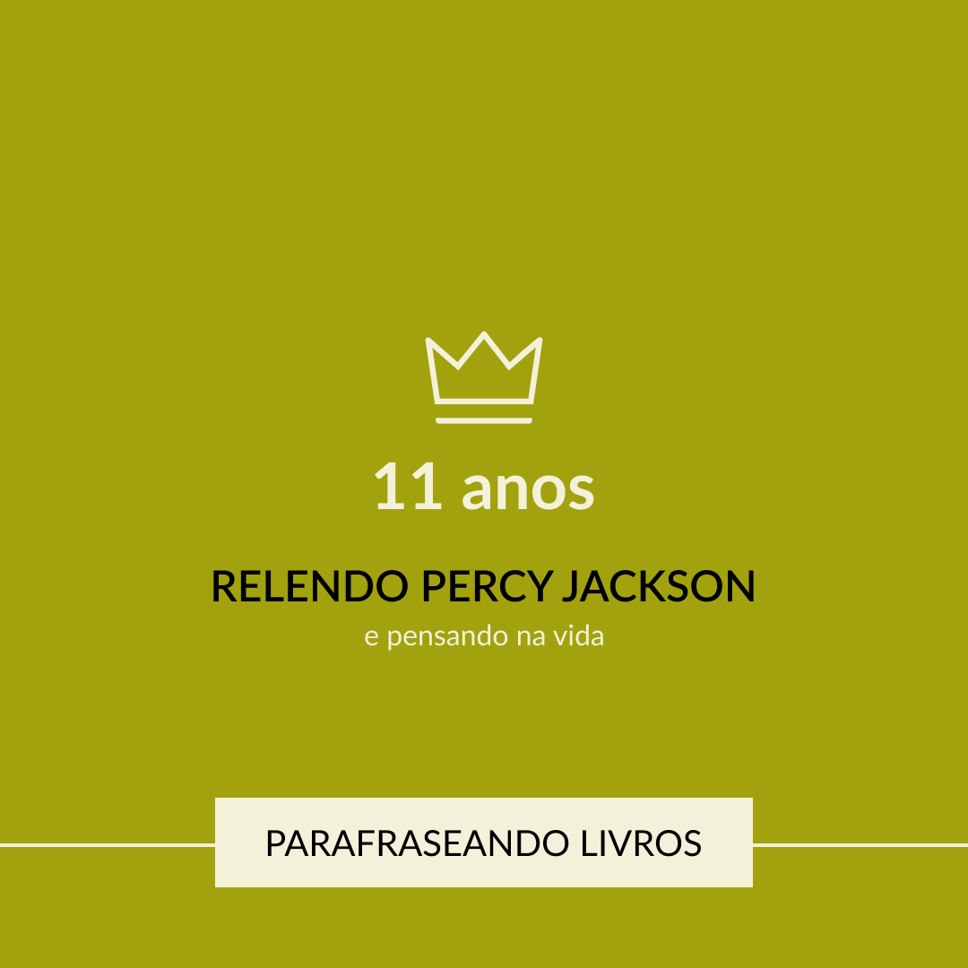 11 anos do blog, 11 anos de Percy Jackson