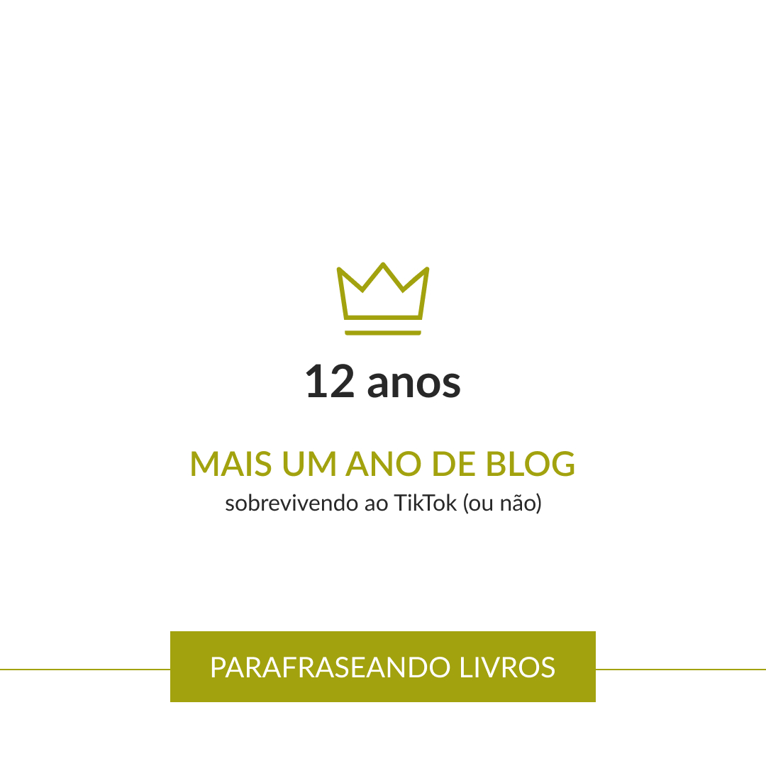 12 anos do Parafraseando Livros