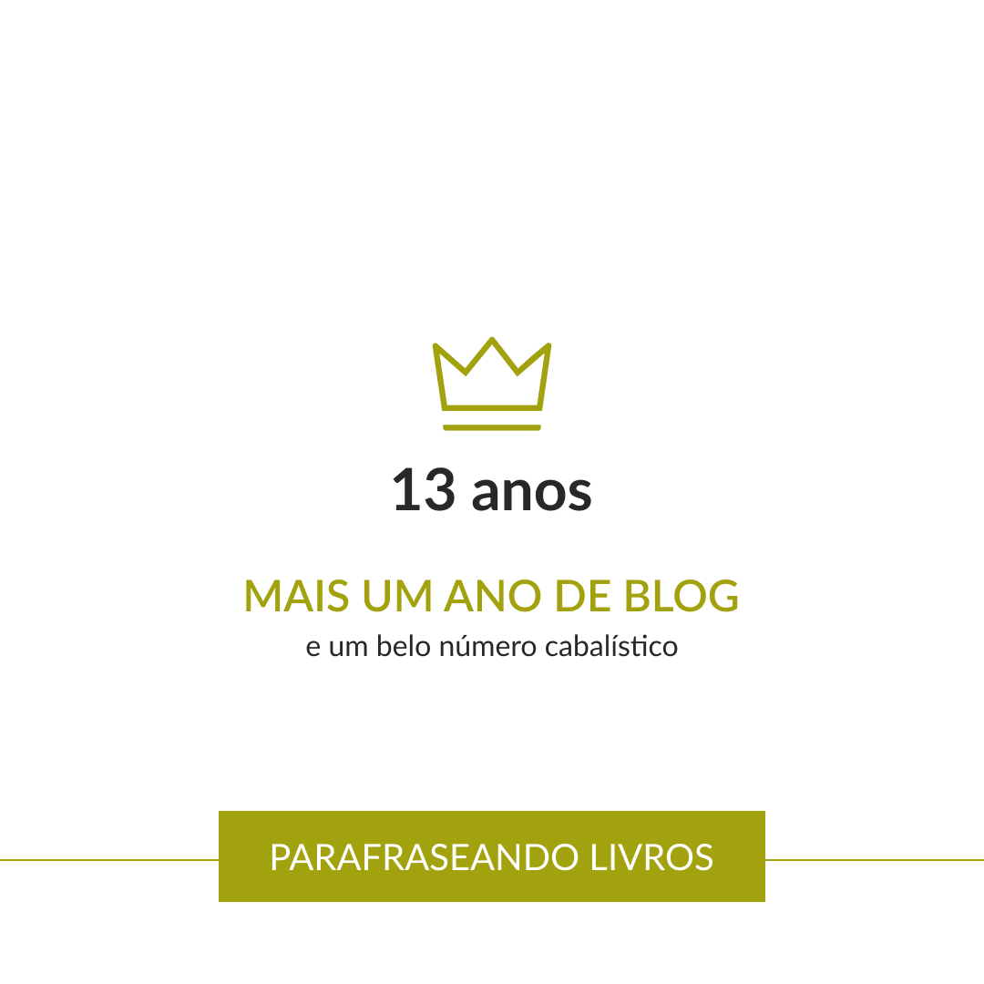 13 anos de Parafraseando Livros
