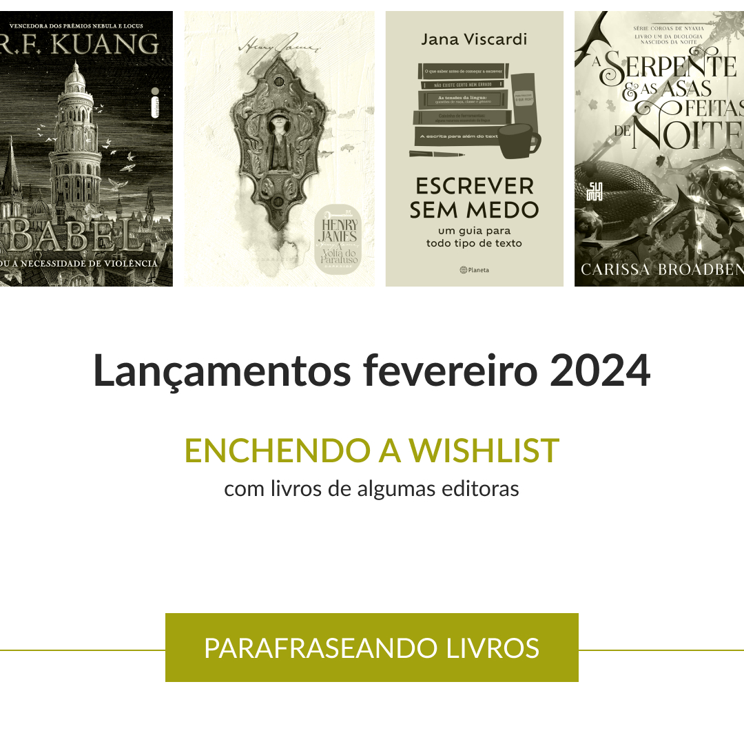Lançamentos fevereiro – 2024