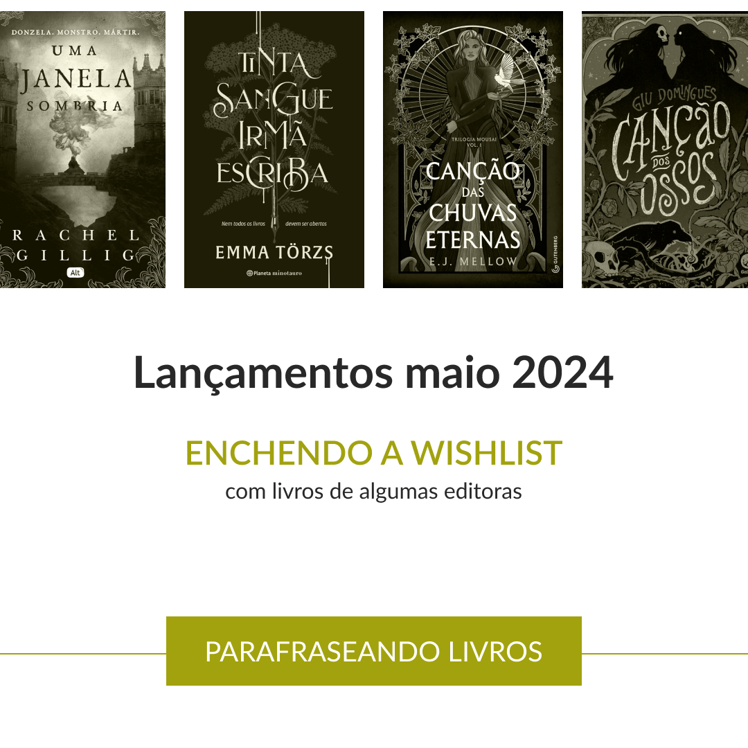 Lançamentos de maio – 2024