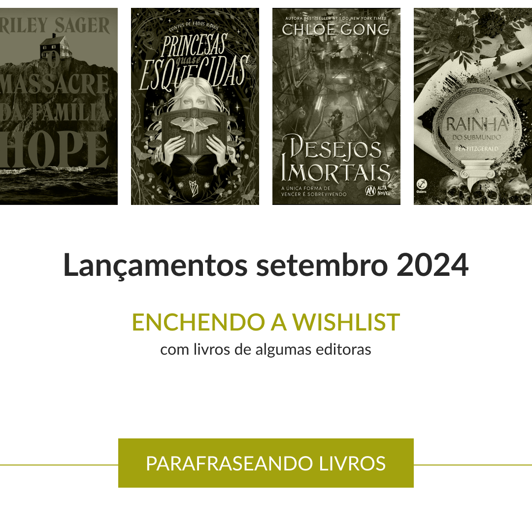 Lançamentos de setembro – 2024