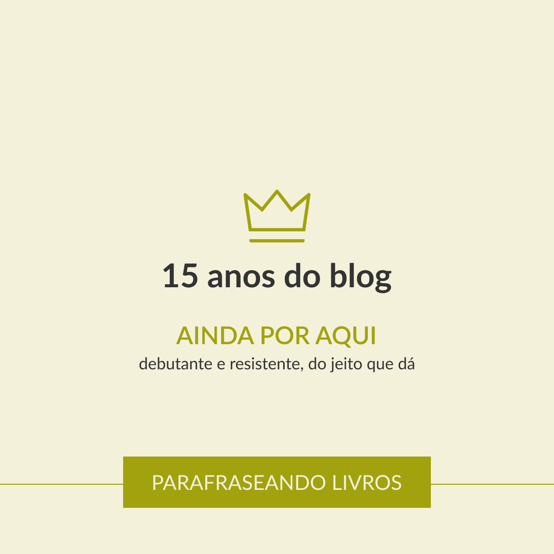 15 anos de Parafraseando Livros